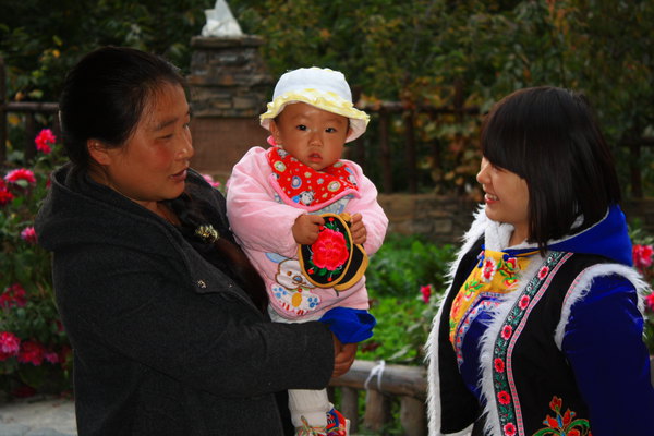 图解四川八日游(白石羌寨)