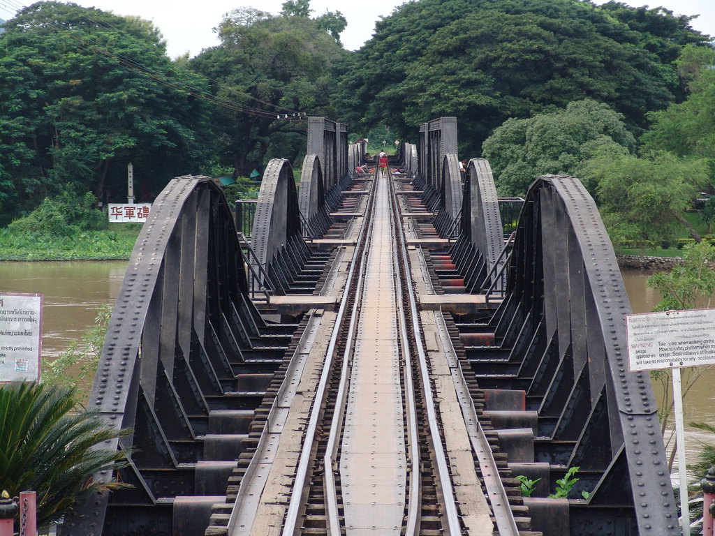 微笑的国度_泰国7 桂河大桥(river kwai)