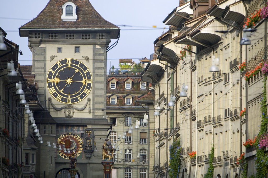 伯尔尼钟楼bern"s clock tower