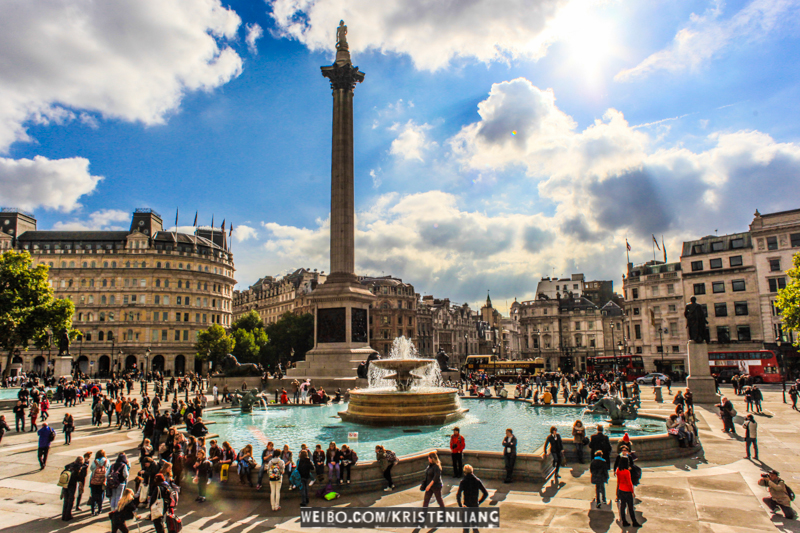 【携程攻略】伦敦特拉法加广场景点,建于1805年的「」