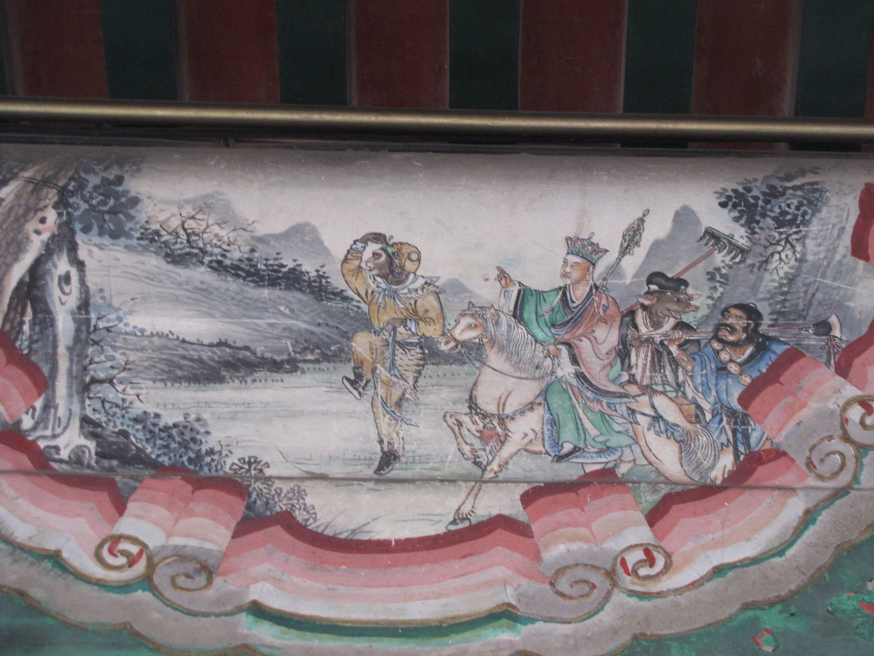 跟着镜头游颐和园长廊看画展