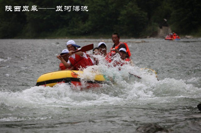 炎热夏季,清凉岚皋之岚河漂流