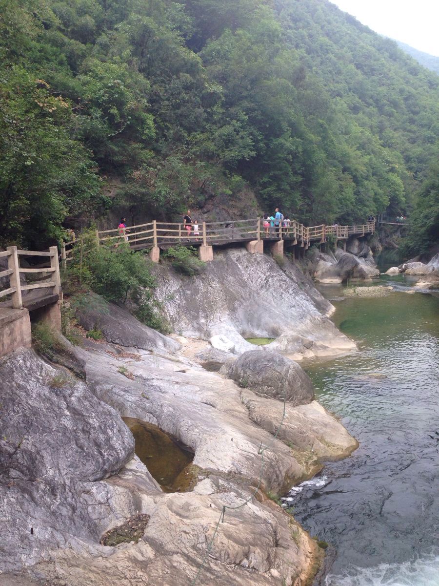 五龙河风景区,郧西五龙河风景区攻略\/地址\/图片