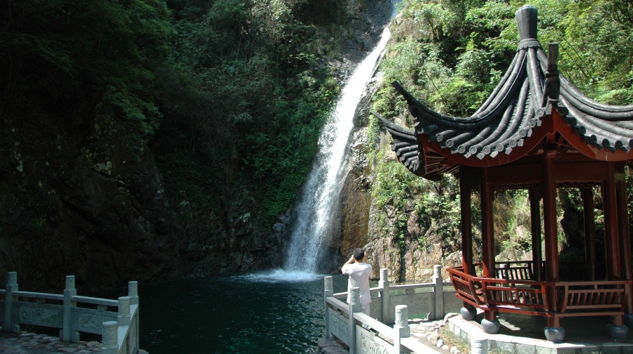 宁波五龙潭景区图片