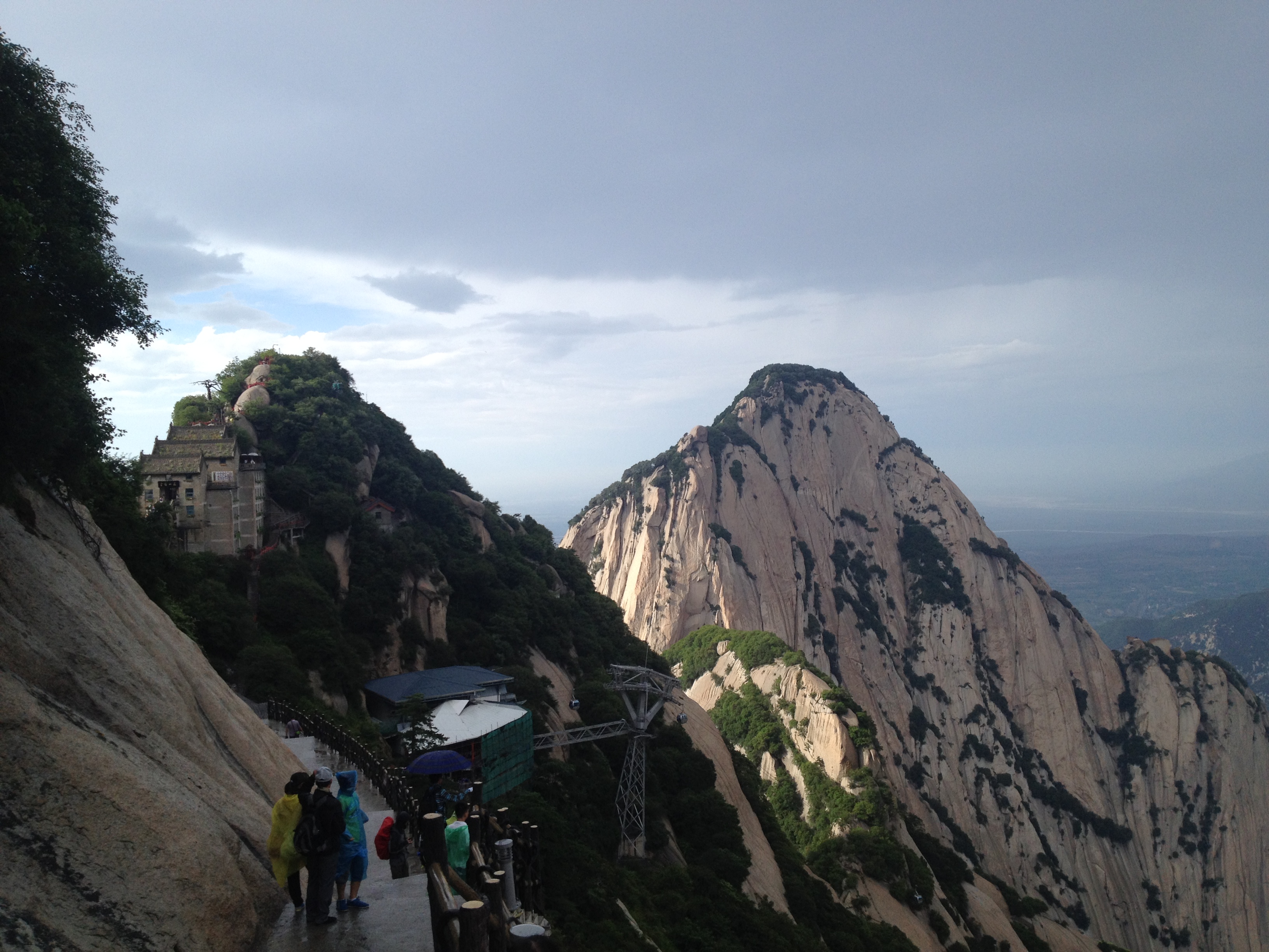 华山 华岳仙掌首一景,奇险灵秀