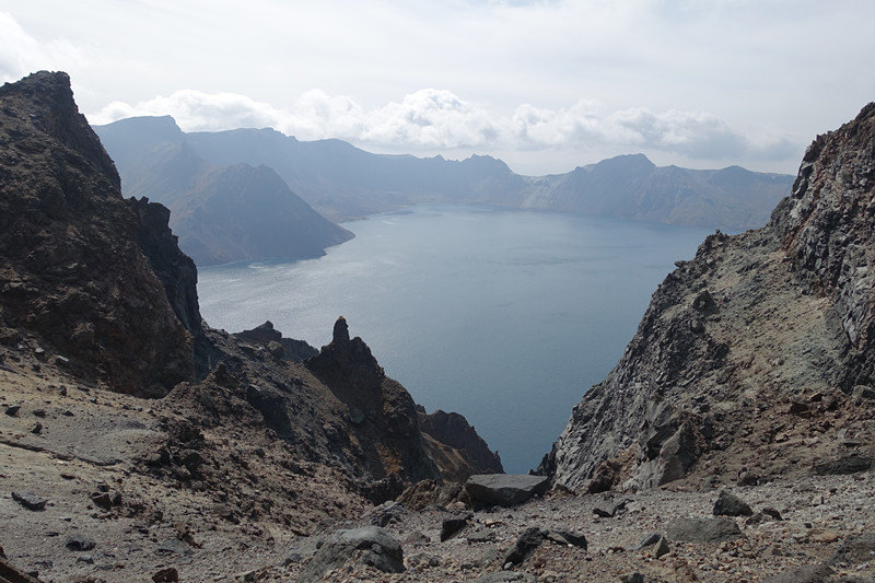 长白山 眺望天池