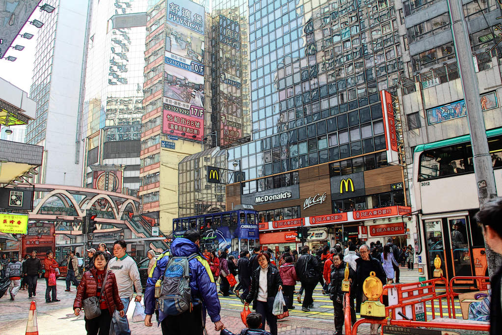 香港游记:"画"说真实的香港!