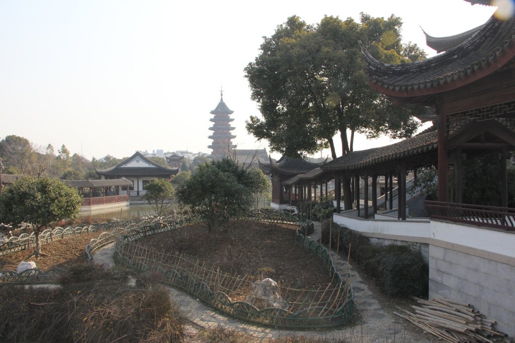闲逛 苏州拙政园/北寺塔/虎丘 观看苏丝制作工艺
