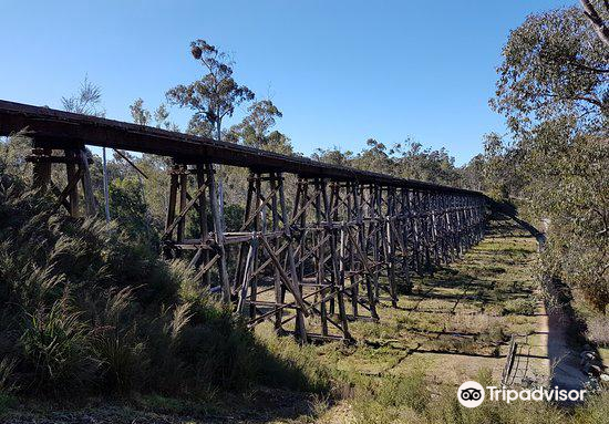 stony creek trestle bridge 直线距离62.1km