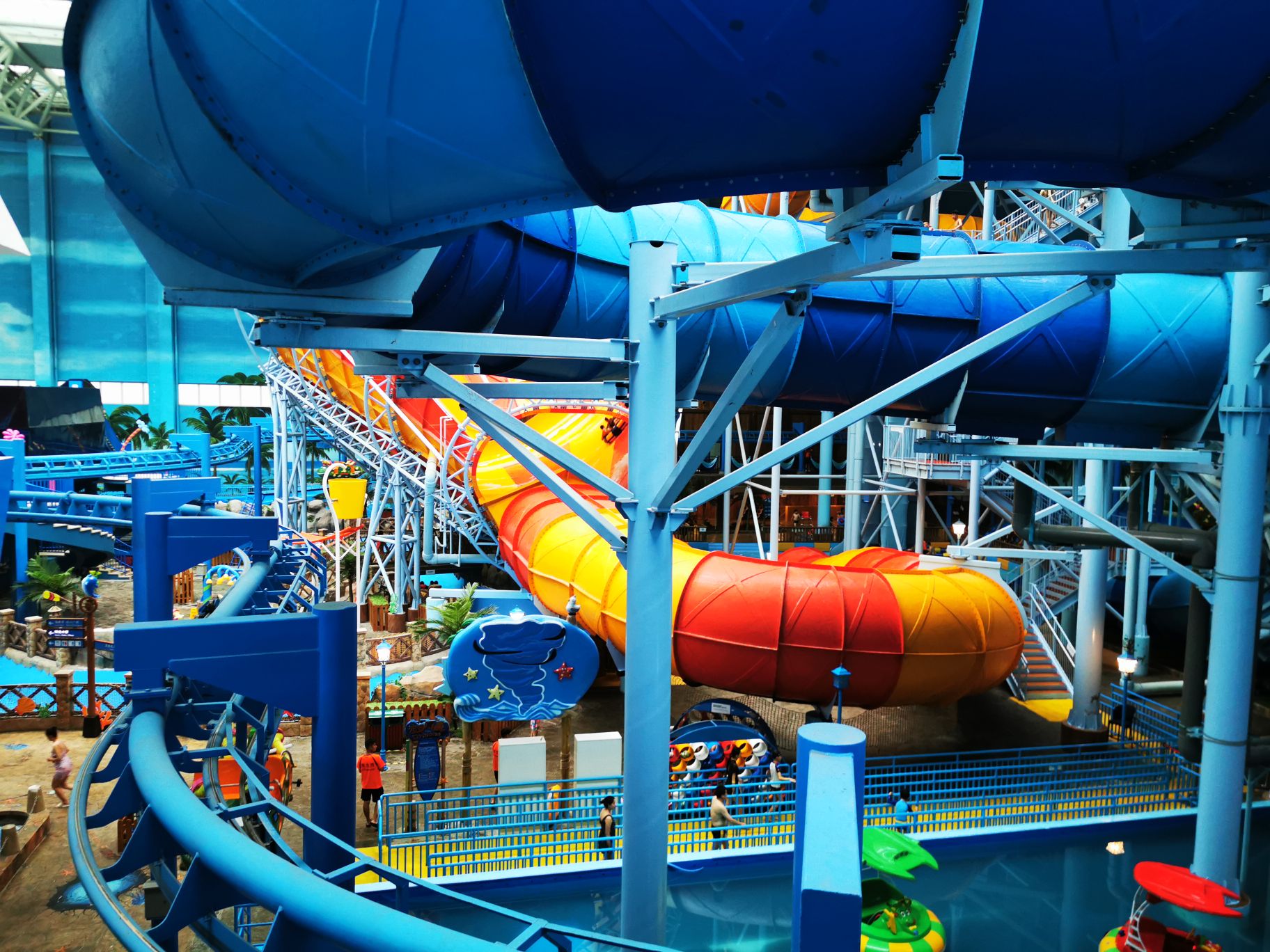 2023青岛东方影都融创水世界玩乐攻略,不过水上项目相对于比较小的.