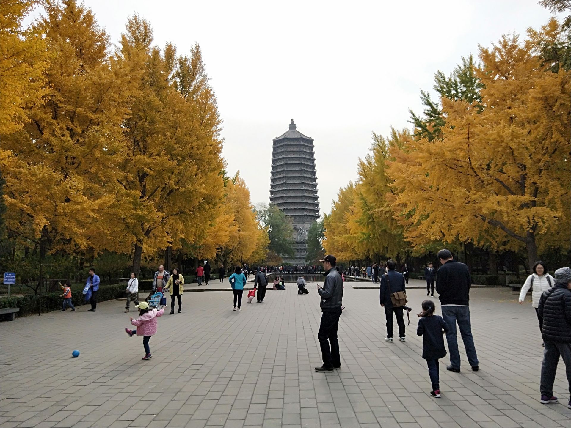 现为供市民休闲娱乐的玲珑公园,古塔因此得名,又称慈寿寺塔,八里庄塔