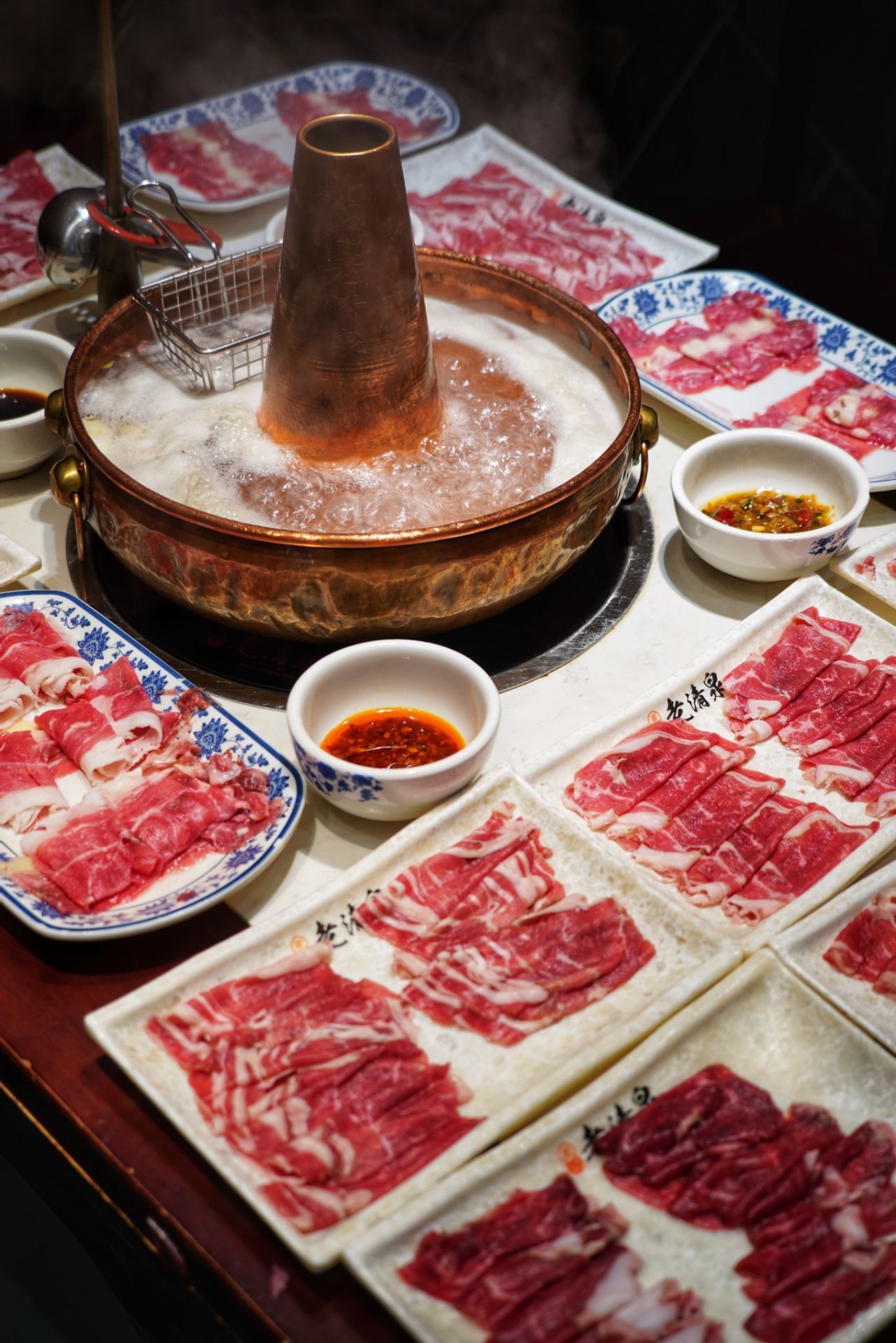 2023董记老清泉北京涮羊肉(万家丽店)美食餐厅,之前来长沙去他家总店