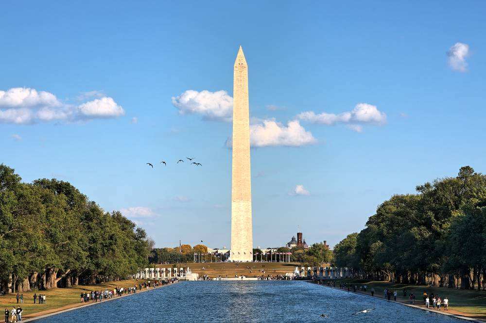 华盛顿独立纪念碑图片