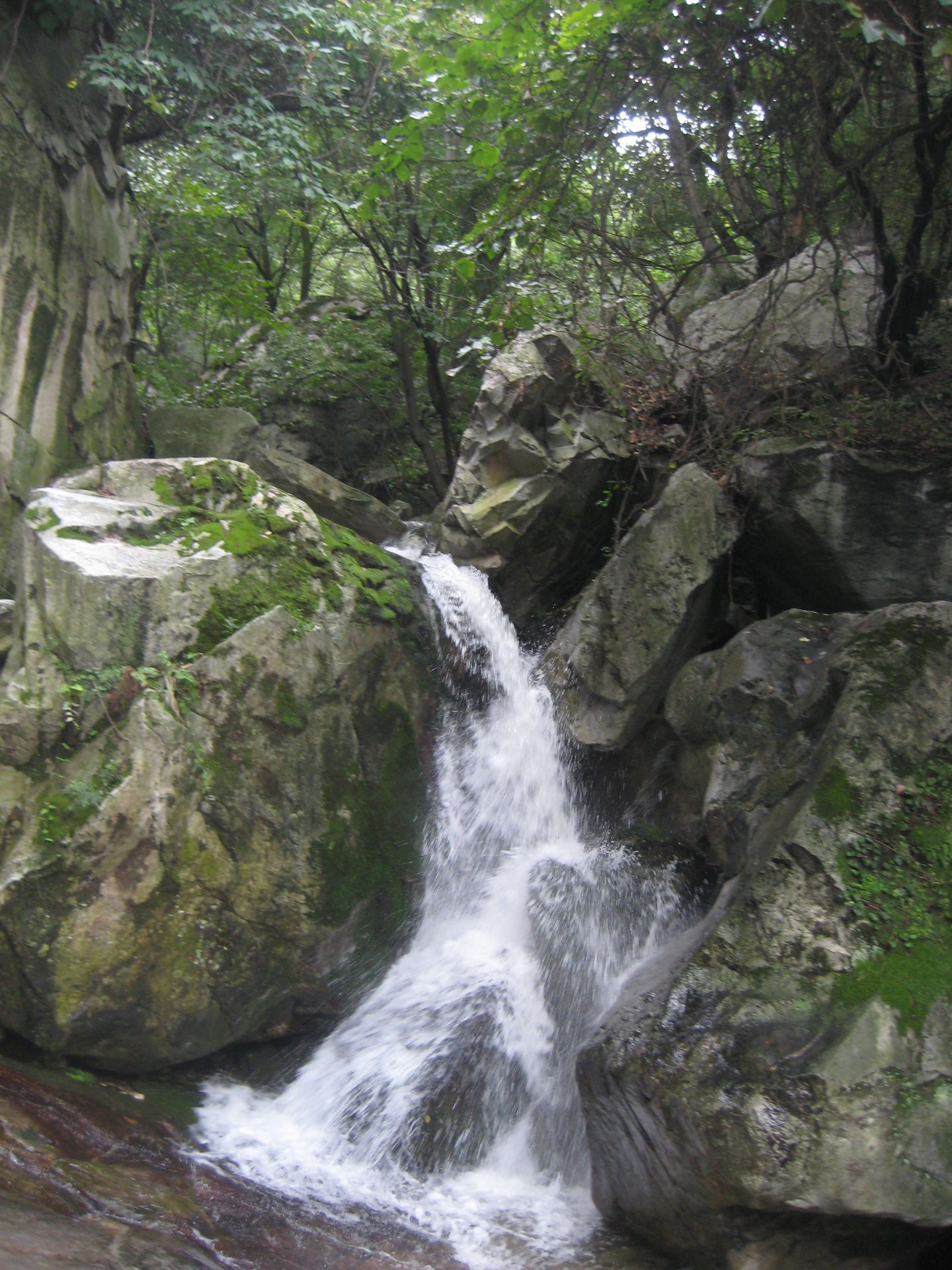 西安九龙潭风景区位于西安市长安区秦岭北麓的喂子坪沿210国道经沣峪