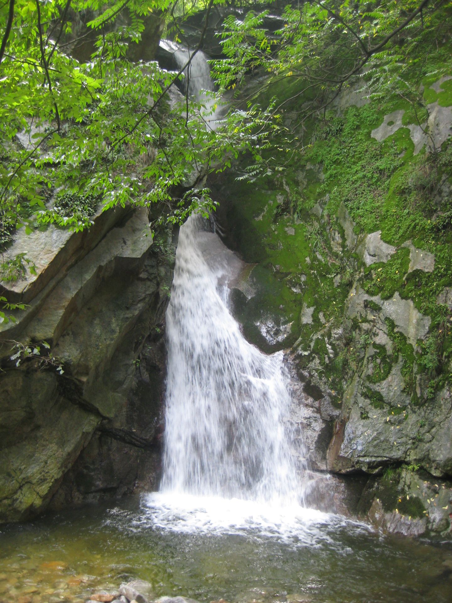西安九龙潭风景区位于西安市长安区秦岭北麓的喂子坪沿210国道经沣峪