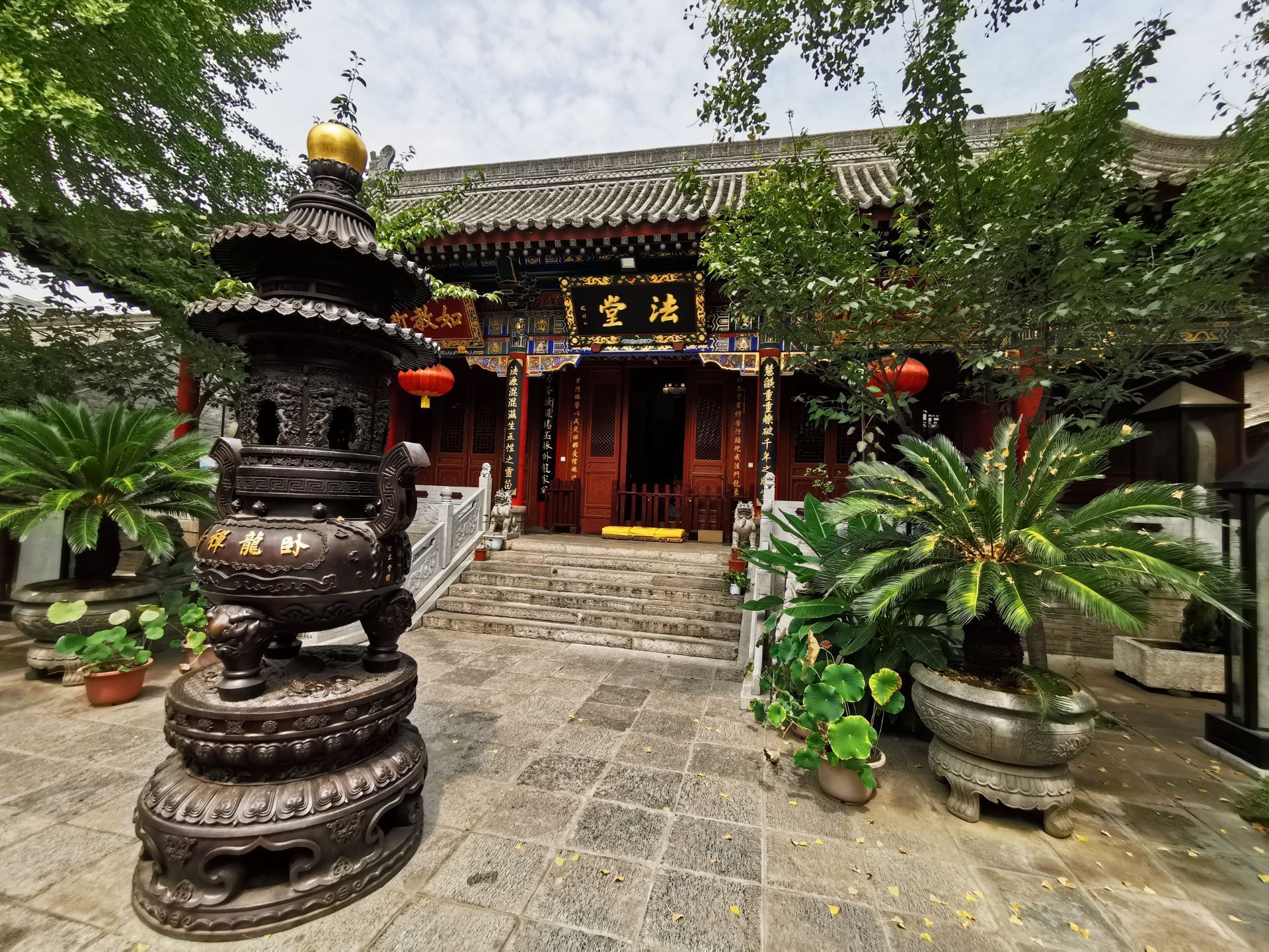 西安佛教寺庙图片
