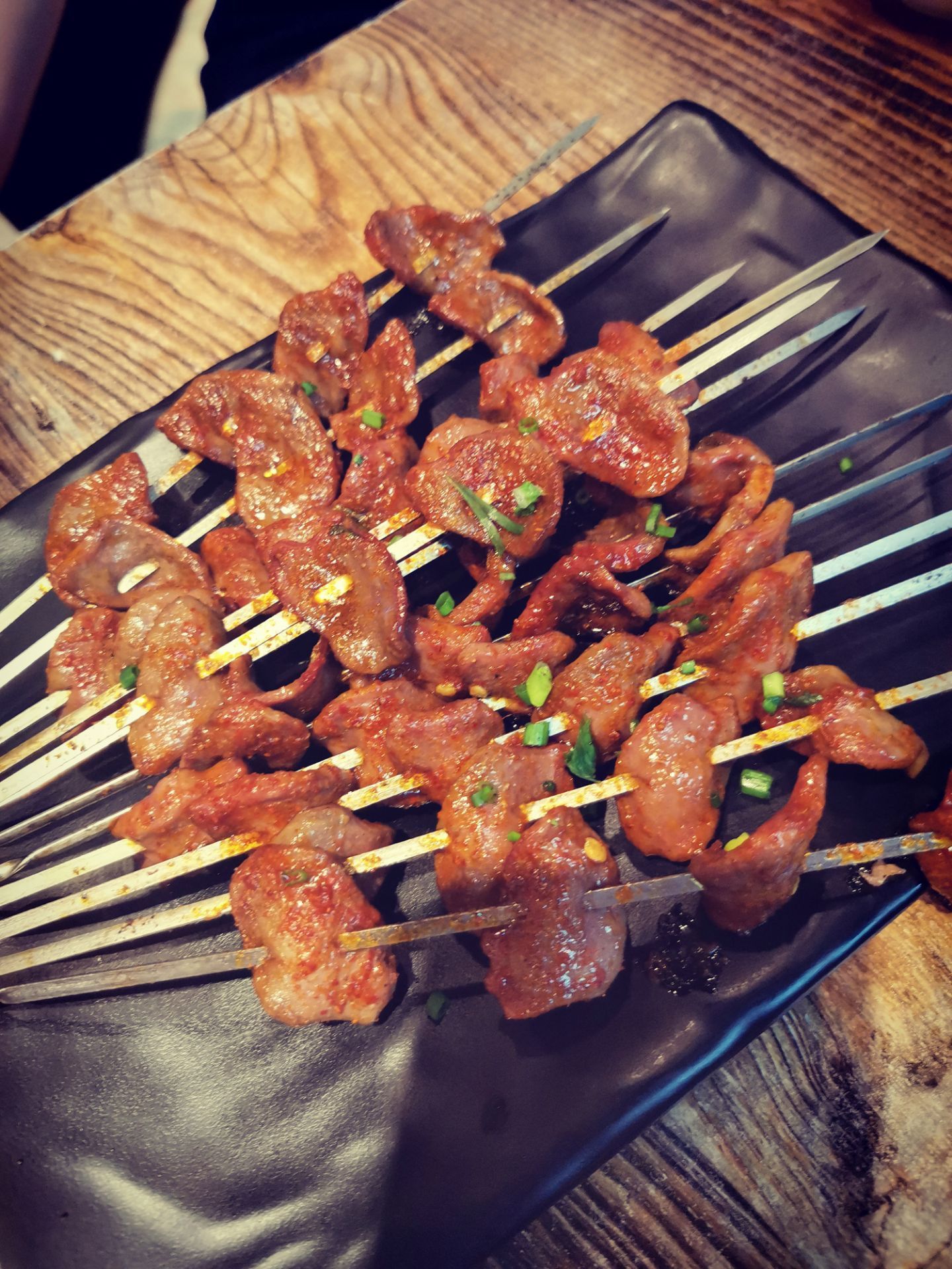 麻辣牛肠惊艳到我了口感很好麻辣鲜香非常好吃烧烤也不错辣得正点微甜