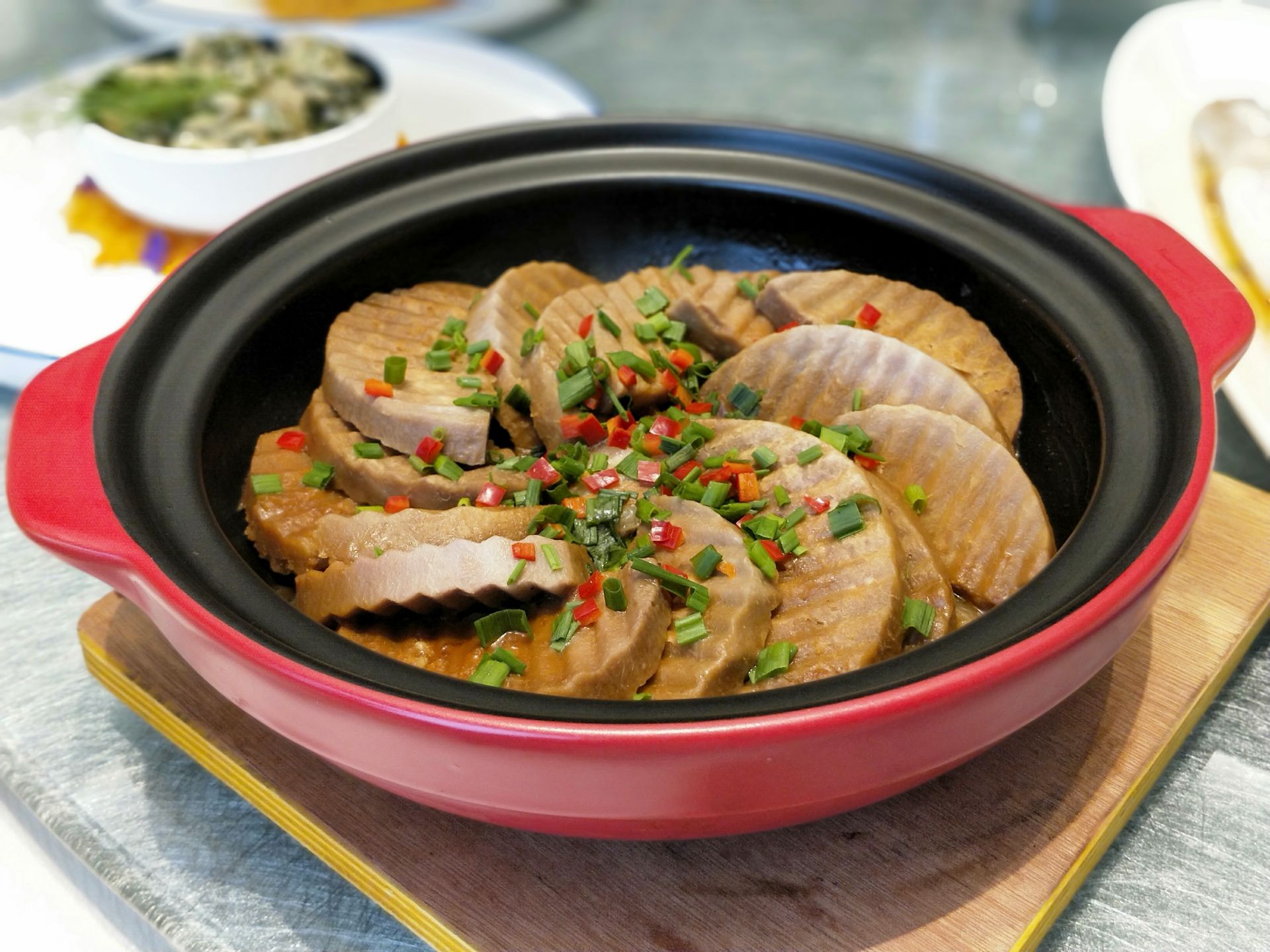 2023南京俏陵轩私房菜(燕山路店)美食餐厅,冷菜74兰花肘子:剔透好吃