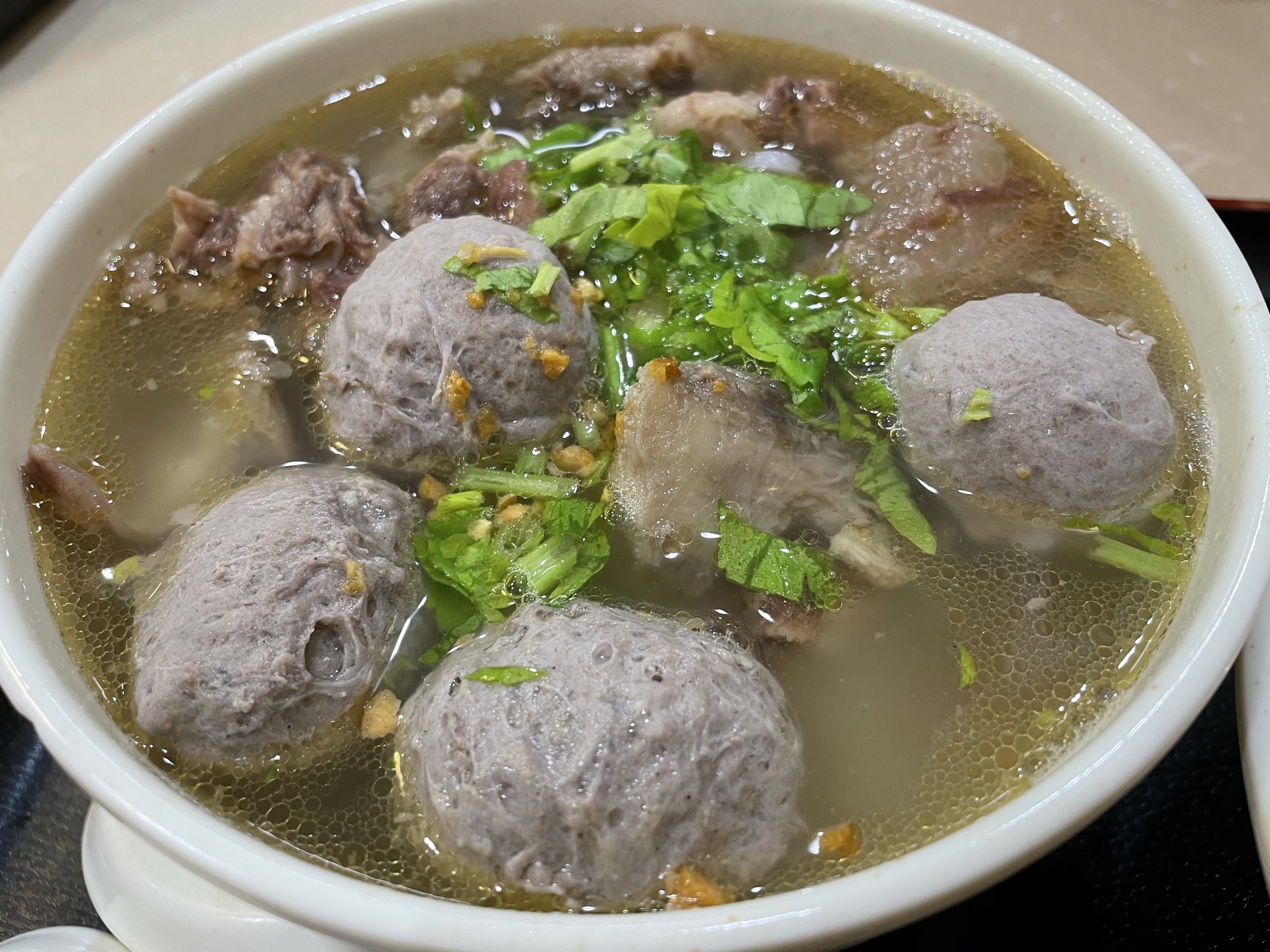 牛肉丸是这家特色,牛肉丸粿条 牛肉丸牛腩粿条 牛肉干粿条 牛肉丸汤