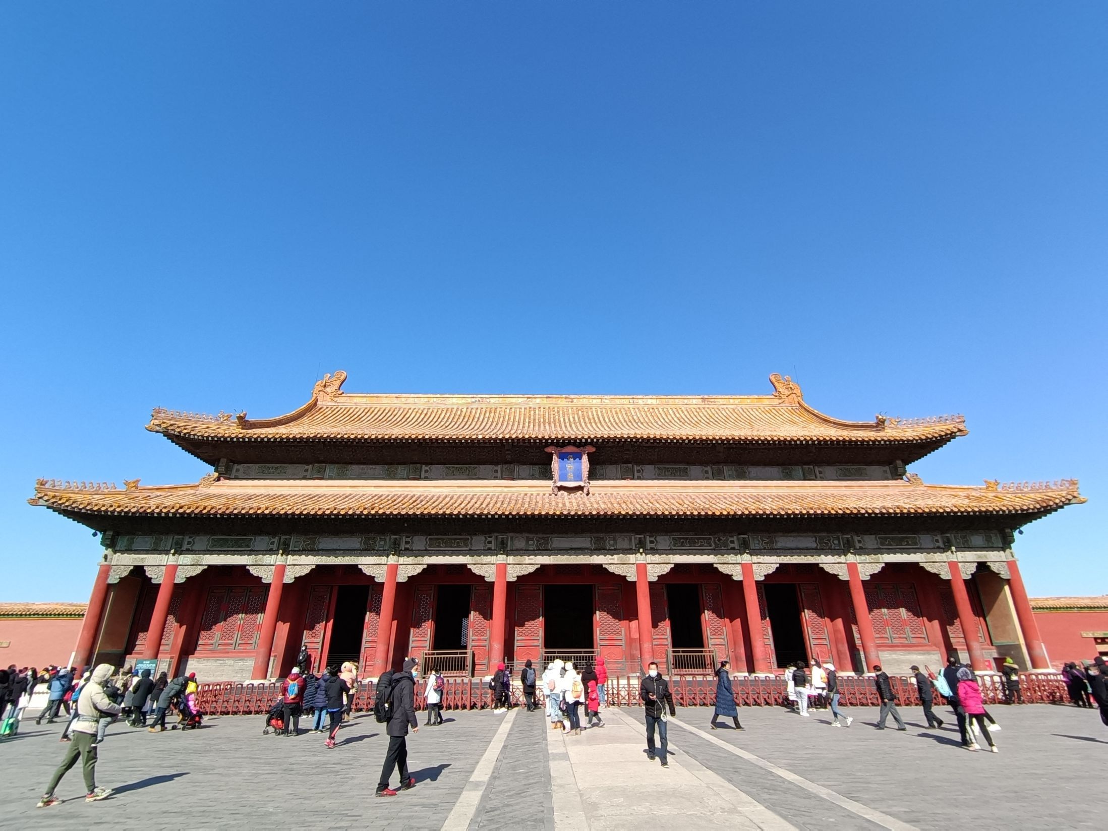 【携程攻略】北京保和殿景点,北京故宫紫禁城博物院的保和殿面阔9间