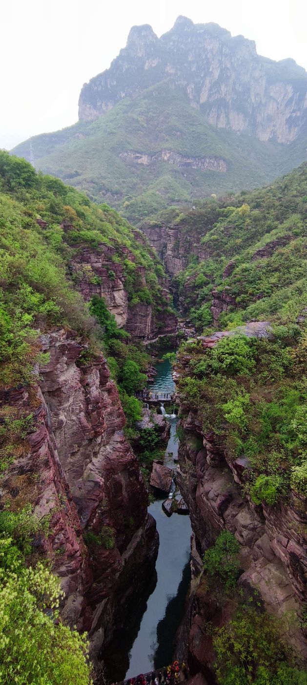 【携程攻略】云台山红石峡景点,位于河南焦作云台山第一景,山霞喀斯特