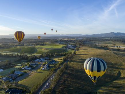 Hunter Valley Hot Air Balloon Experience Grand Opening