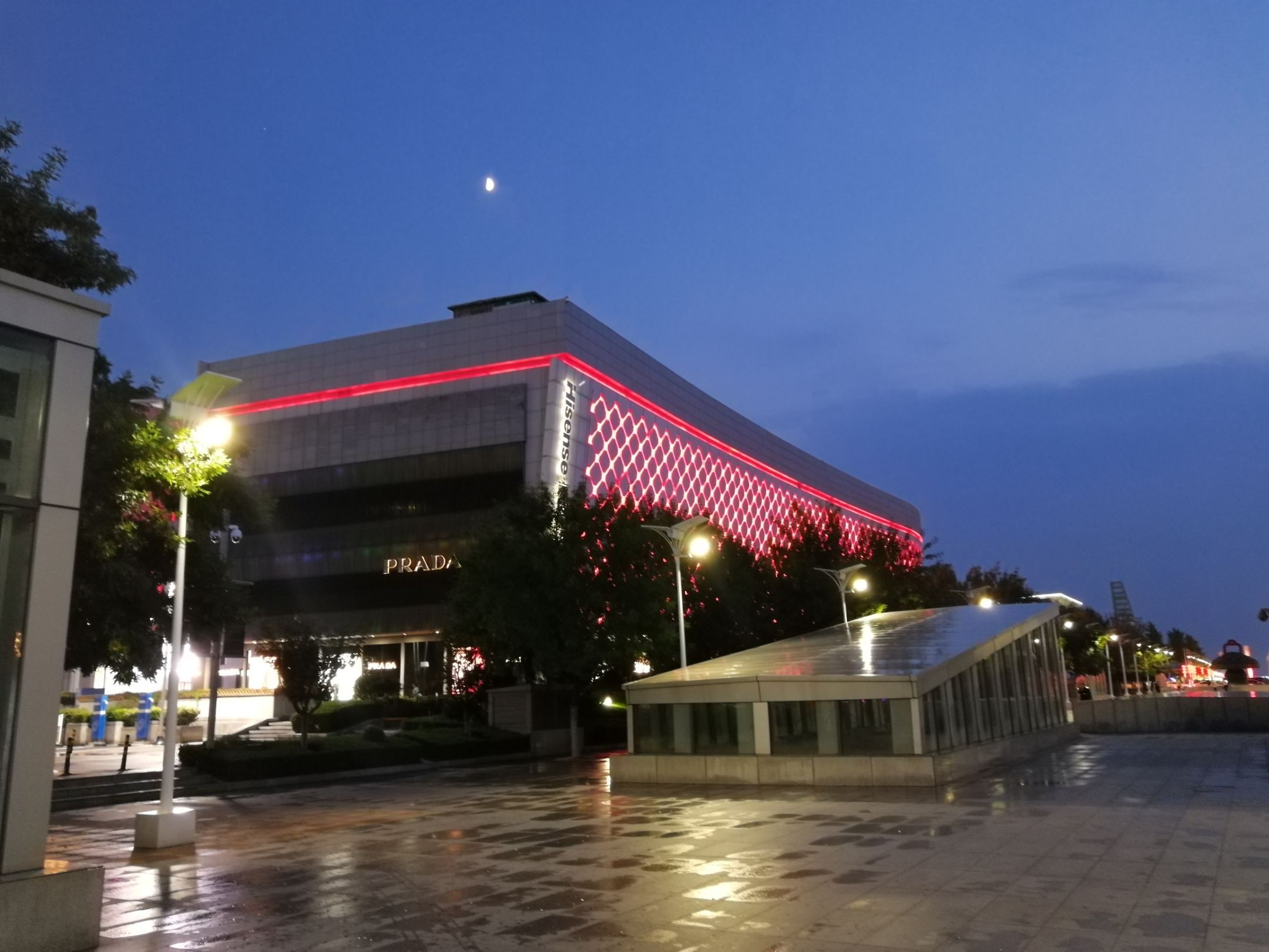 青岛海信广场全景图片