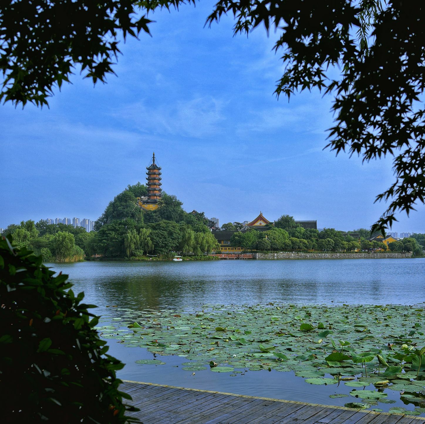 北京金山湖风景区图片