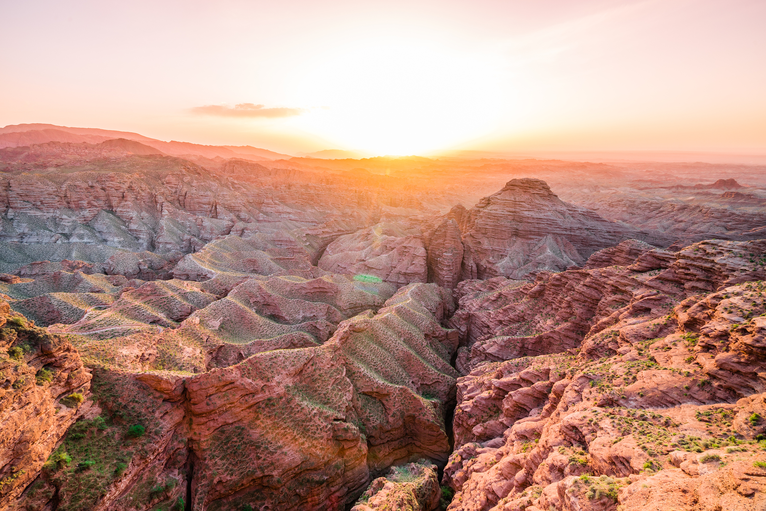 ZhangYe PingShanHu Grand Canyon