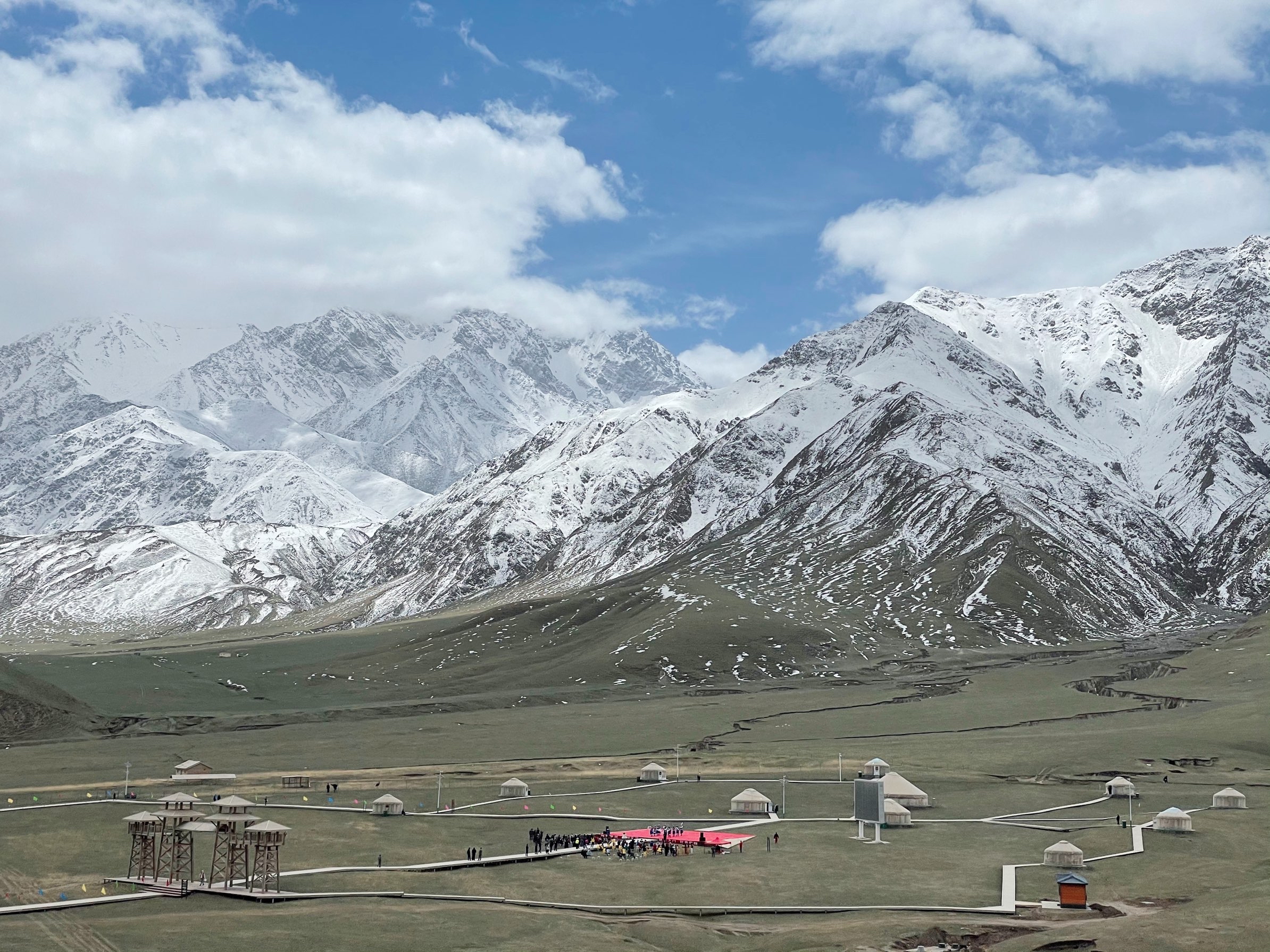 99亚门草场 位于新疆维吾尔自治区和田地区策勒县努尔乡以南