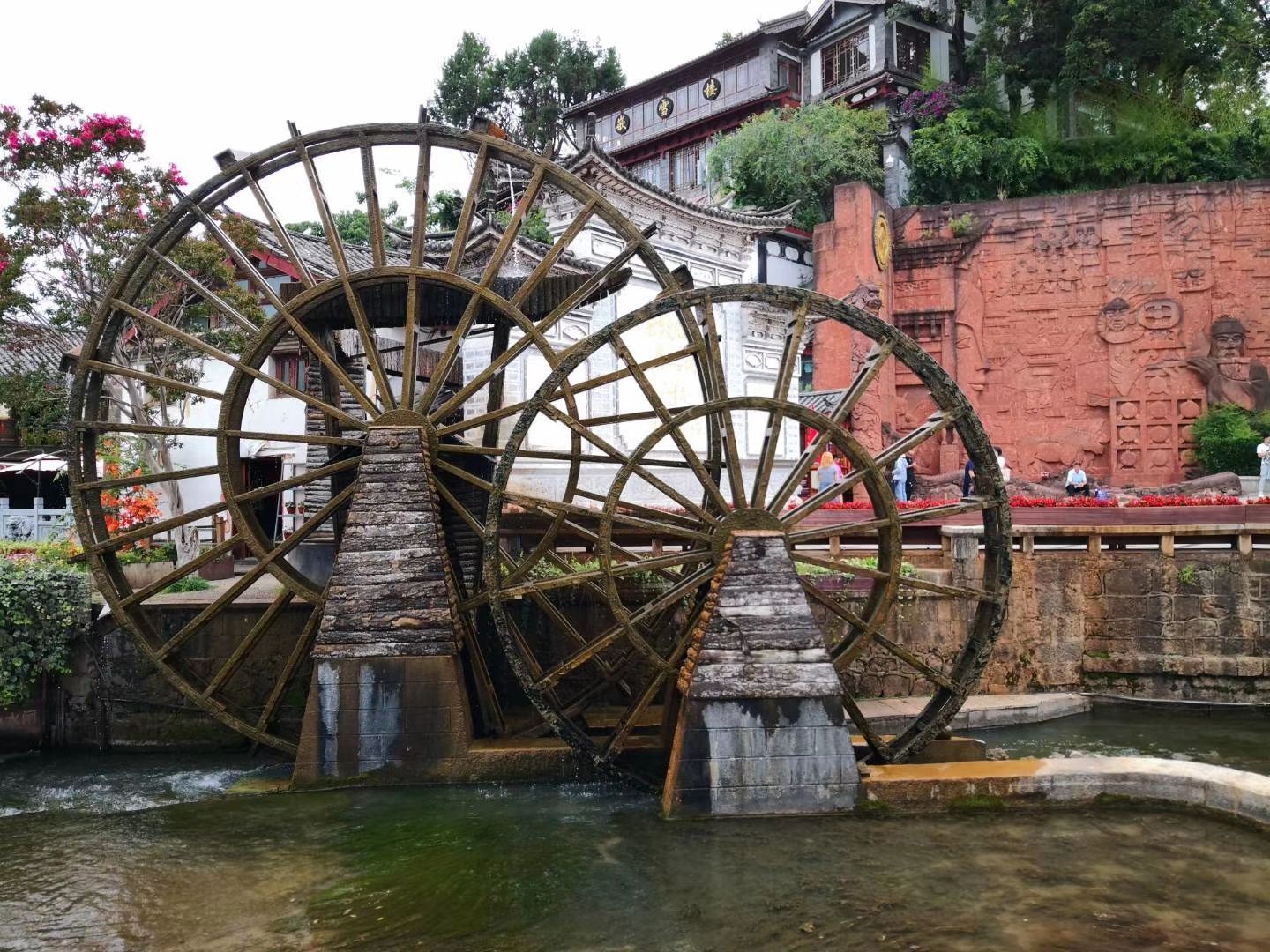 兰州 （中国传统木水车)高清摄影大图-千库网