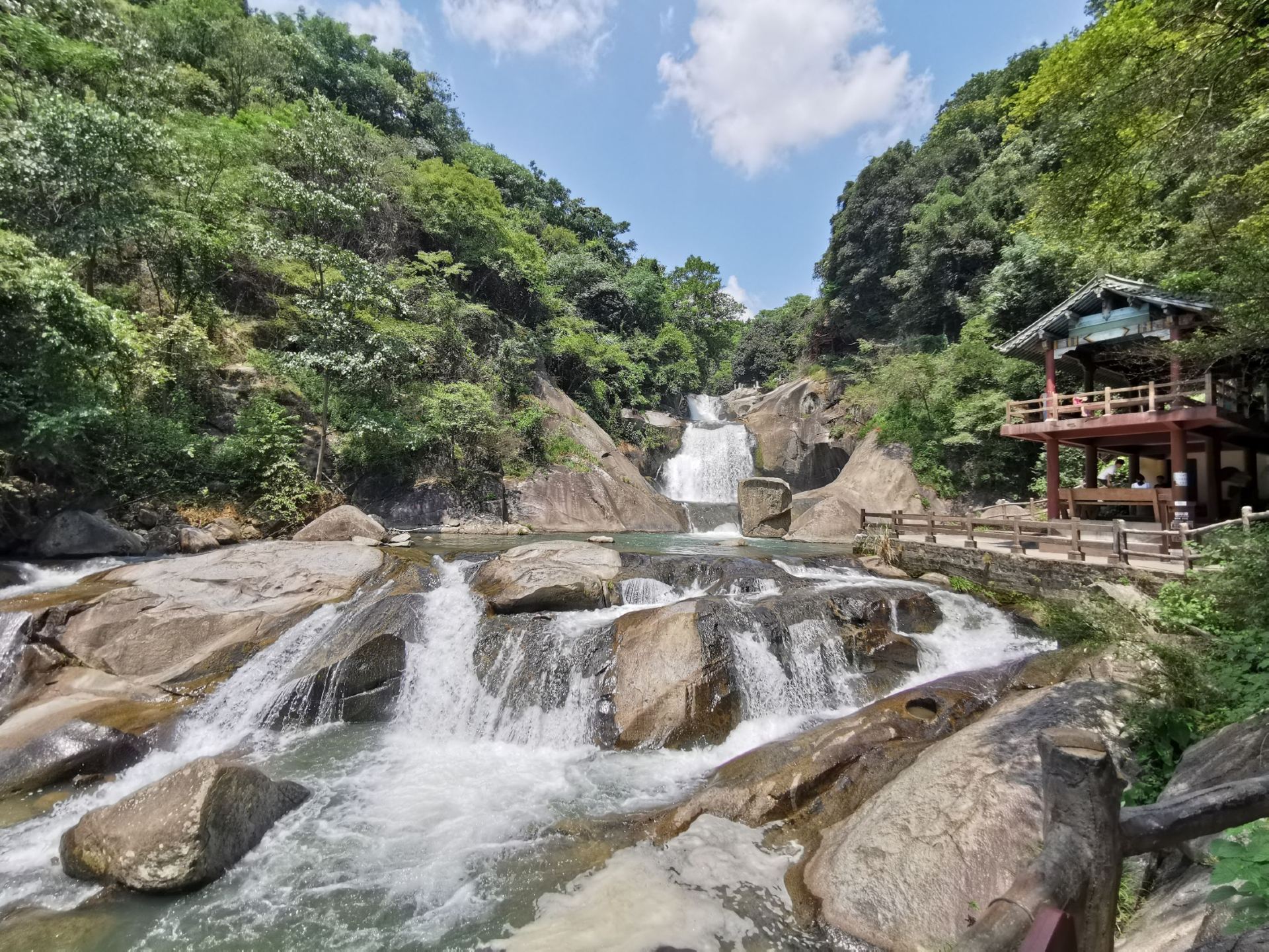 2023八仙飞瀑潭景区(萝卜潭)游玩攻略,萝卜潭,观赏瀑布的视野绝佳.