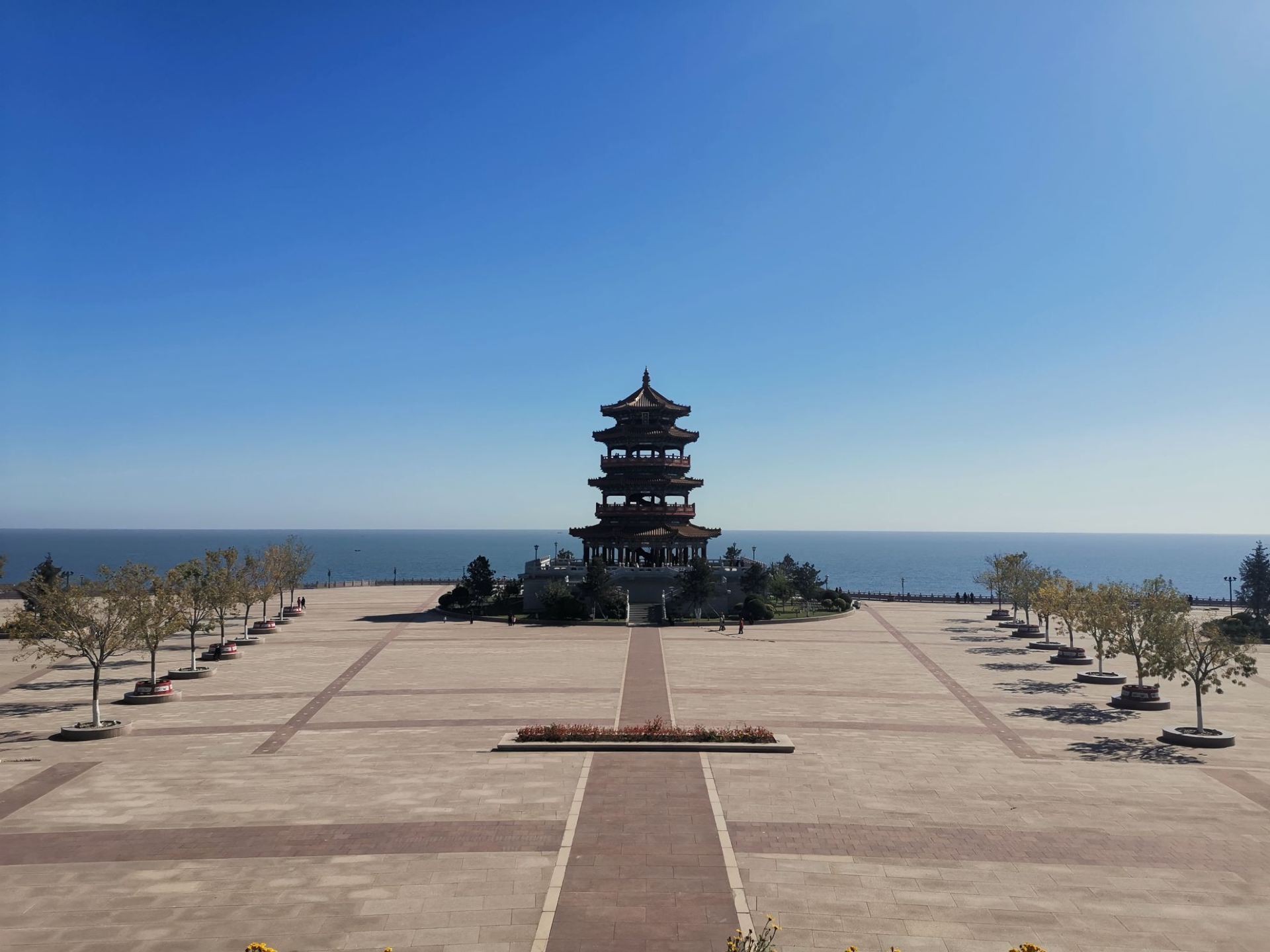 【携程攻略】锦州笔架山景点,其实,笔架山在锦州本地,也算上是海中