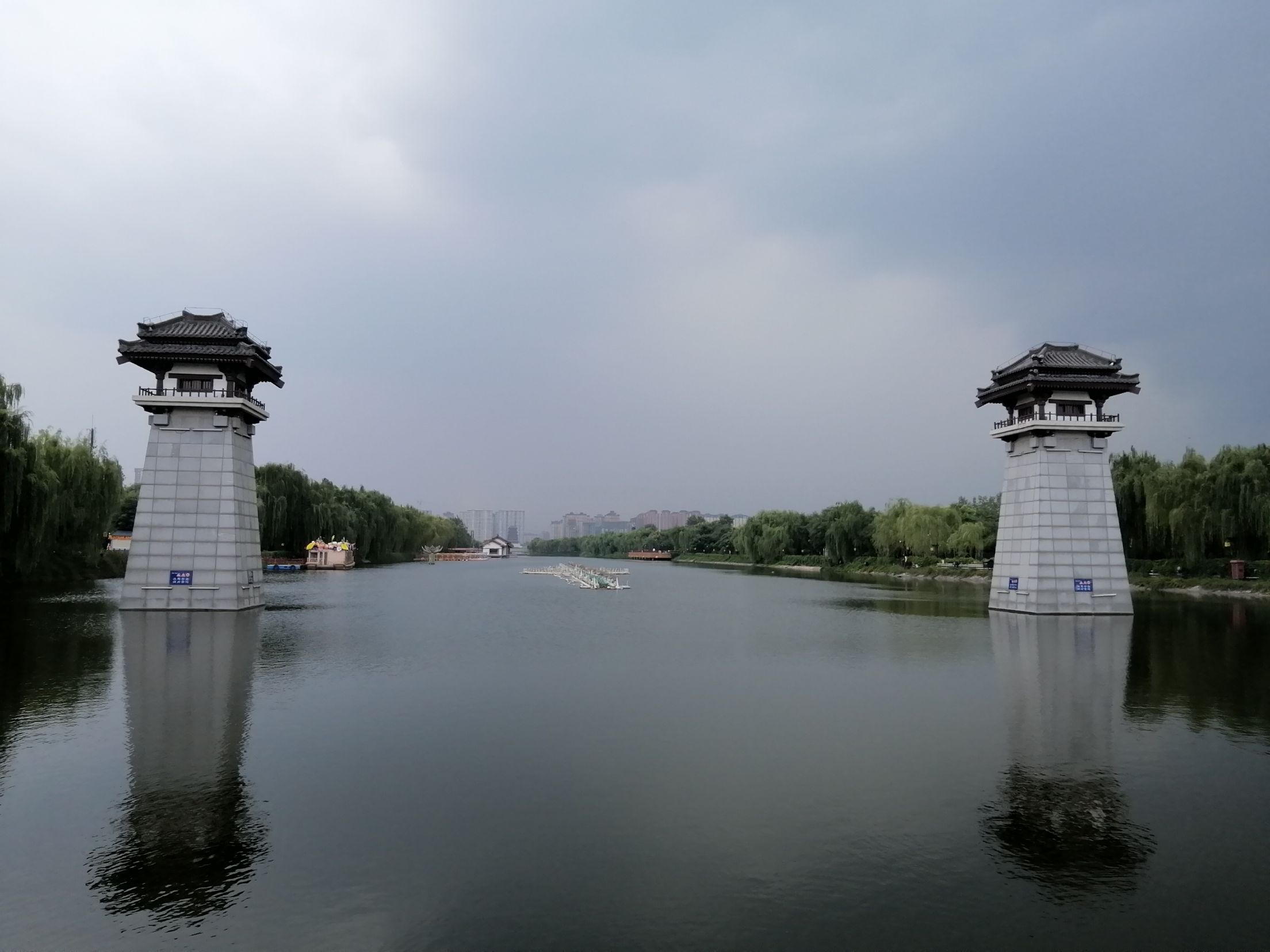 汉城湖、汉武大帝与大风阁-中关村在线摄影论坛