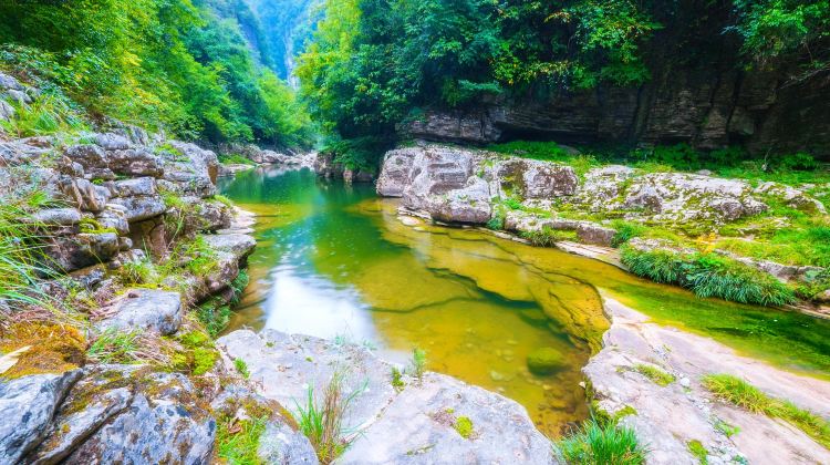 利川清江古河床