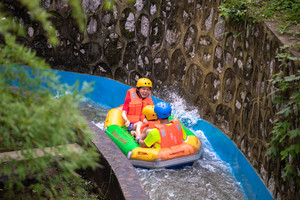 金坛区游记图文-山野冷泉，激情漂流，茅山宝盛园夏日之旅