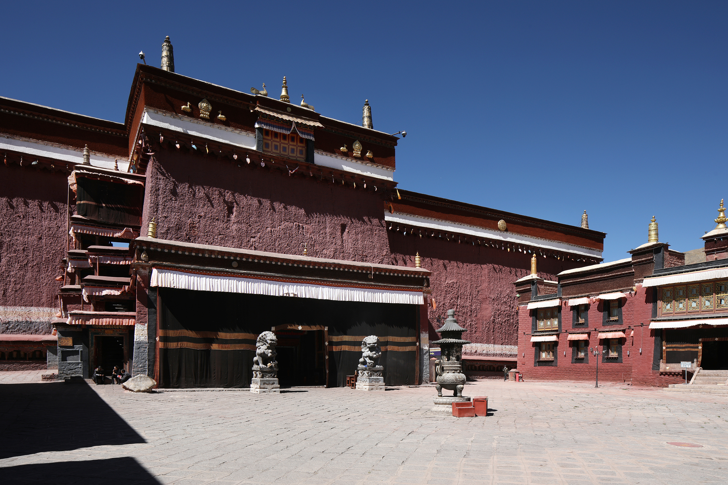 Tibet Shigatse Sakya Monastery