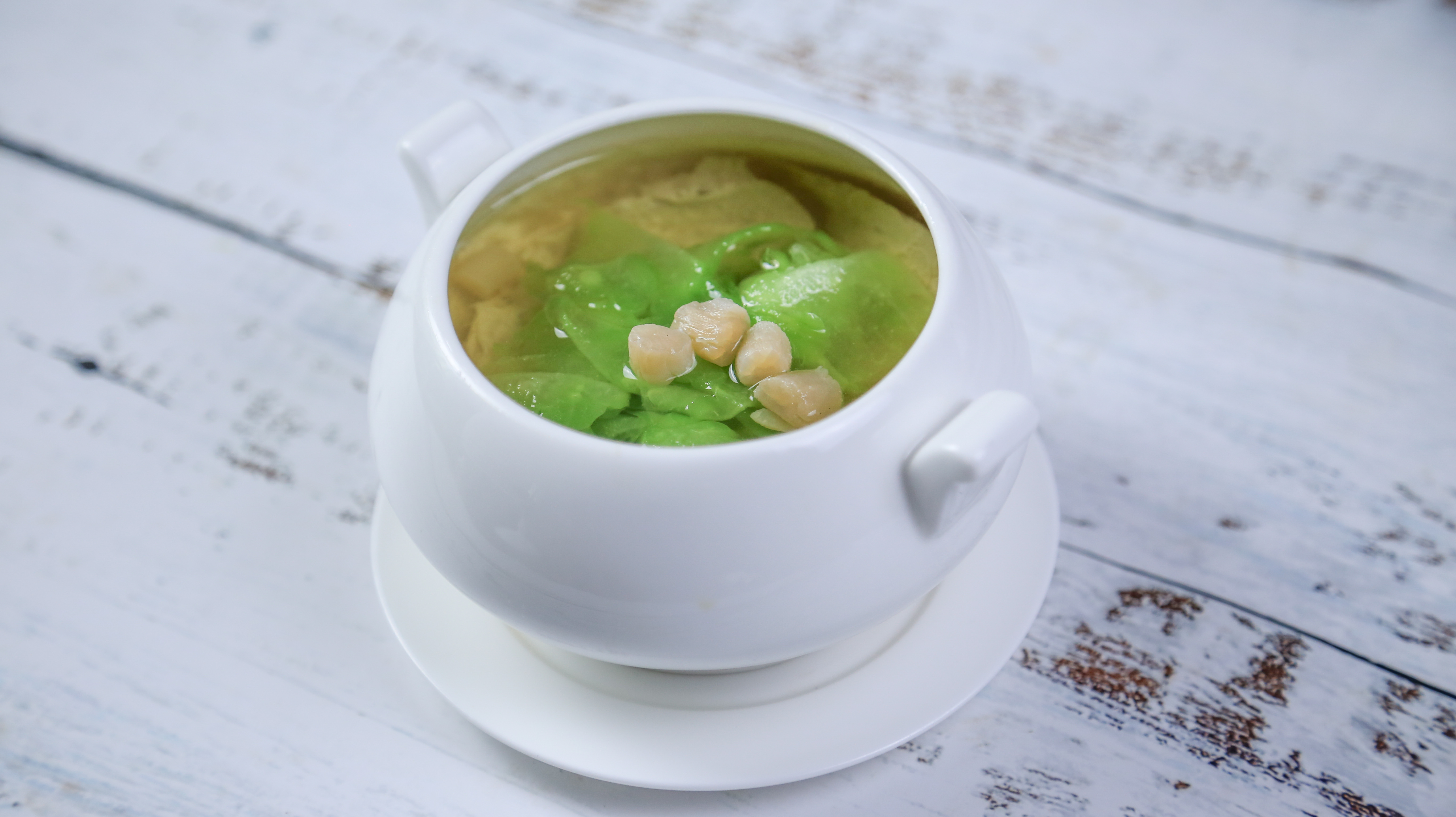 最近新推出的大顶苦瓜宴,有15道夏日解暑苦瓜菜式.