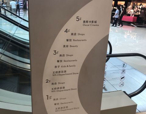 郑州熙地港品牌分布图图片