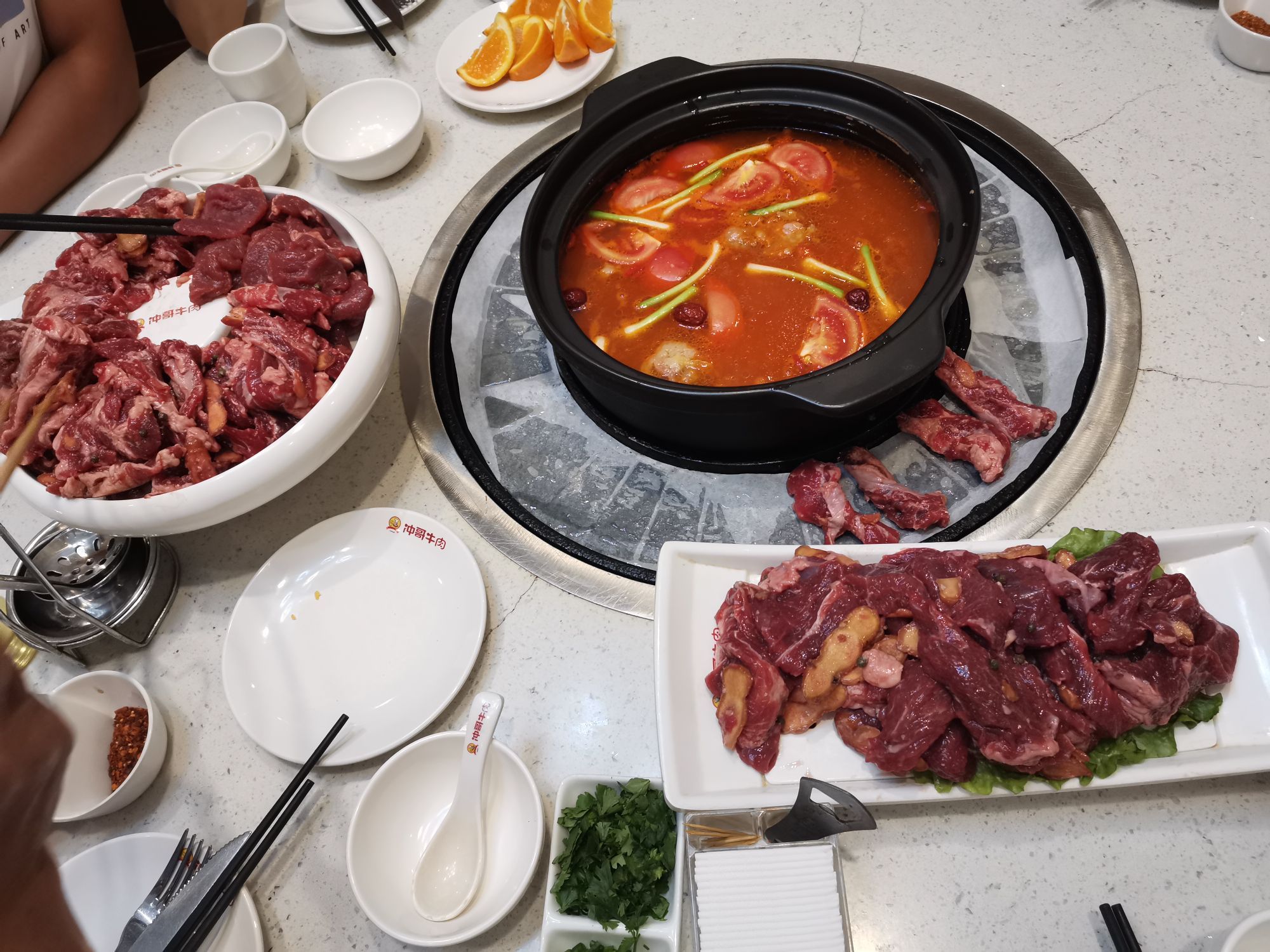 2021冲哥牛肉主题餐厅(畜科院店)美食餐厅,好吃好吃,尤其推荐烤的牛肉