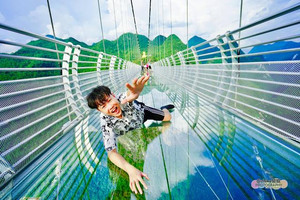 阳山游记图文-探秘广东清远峡天下，畅玩网红玻璃吊桥，无比震撼！！