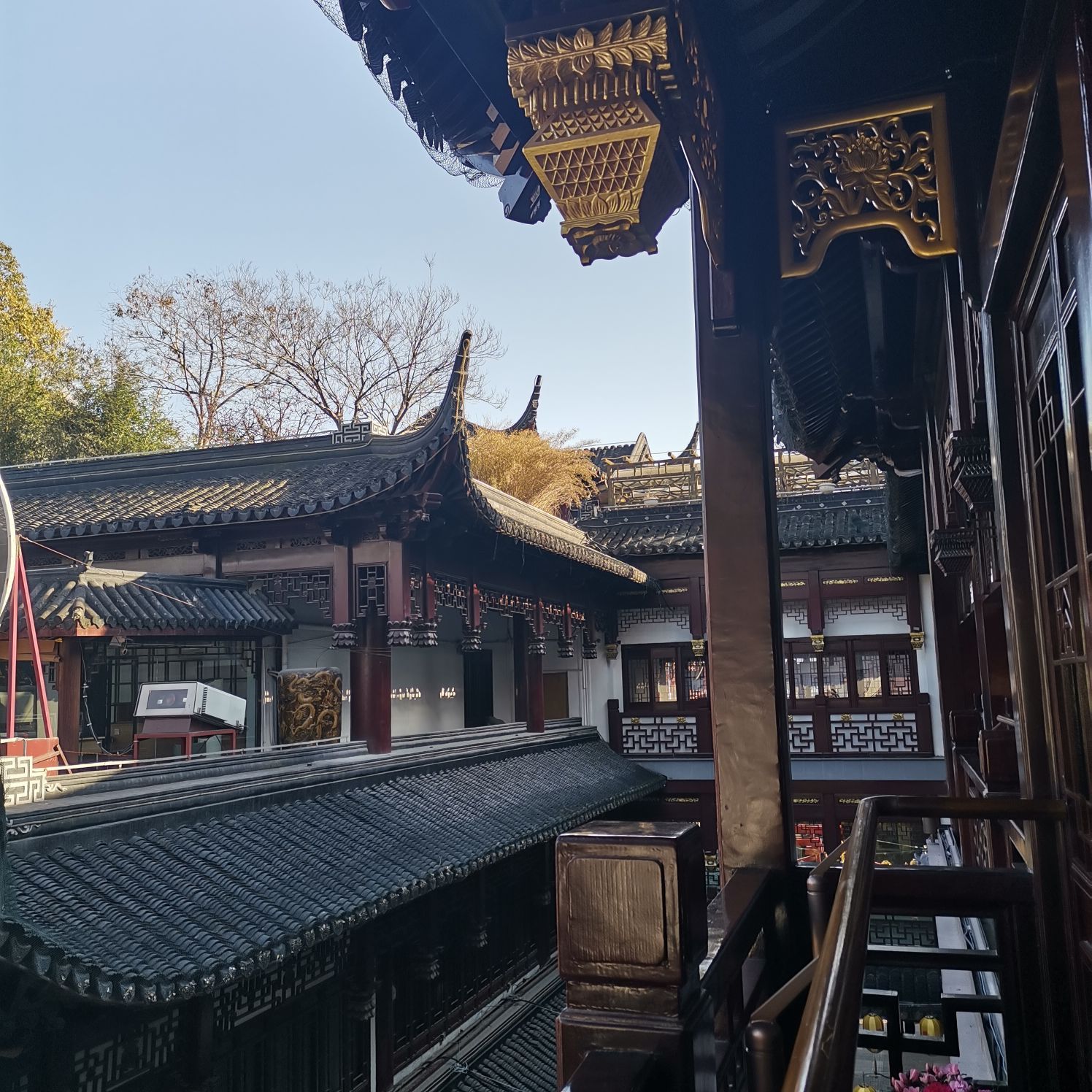 携程攻略】上海上海豫园华宝楼景点,之前并没有太留意,原来豫园古建筑