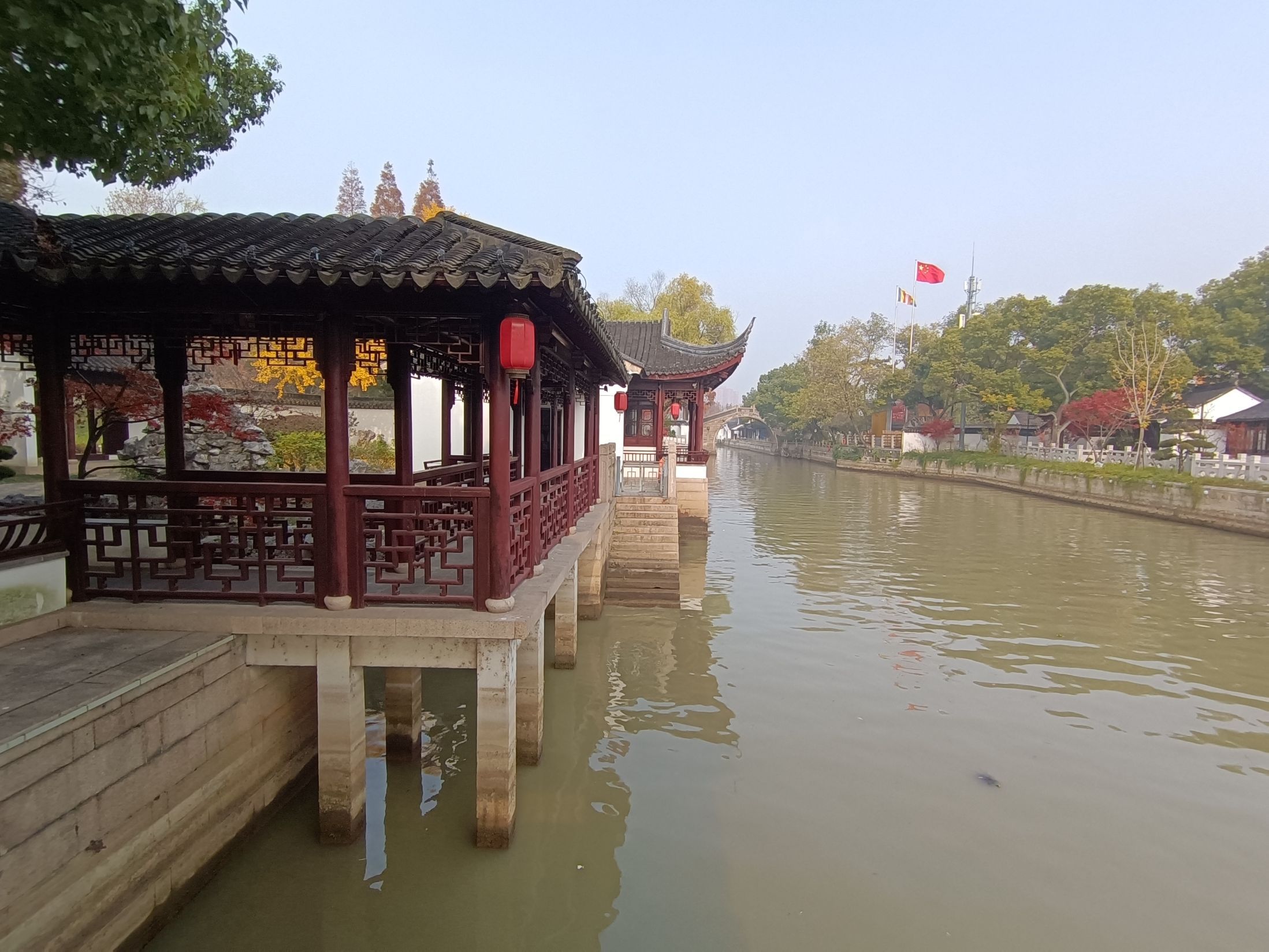 【携程攻略】苏州枫桥景区景点,现在,枫桥风景区内有一枝园,已列入