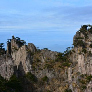 黄山仙人下棋图片