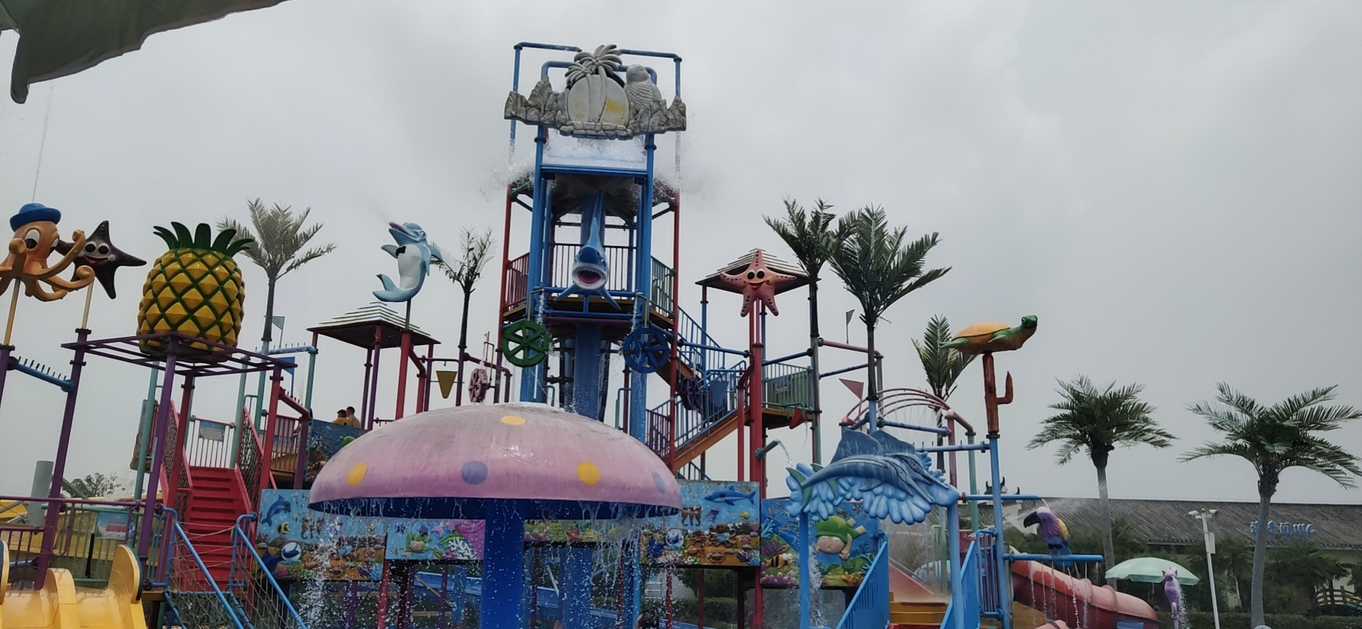 1-Day Xiaogan Tour: Enjoy Aiqinhai Water Amusement Park and Jinhui Manor in Summer