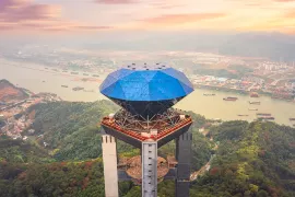 1-Day Wuzhou Tour: Natural Beauty of White Cloud Mountain, Historical Charm of Arcade City