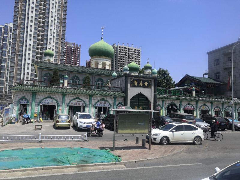 廊坊大围河清真寺图片