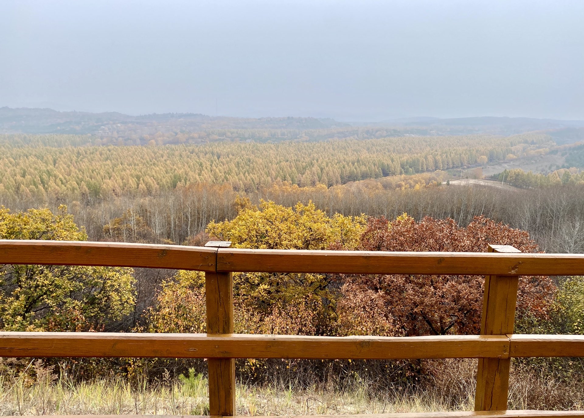 【携程攻略】围场木兰围场景点,秋天的景色非常漂亮.