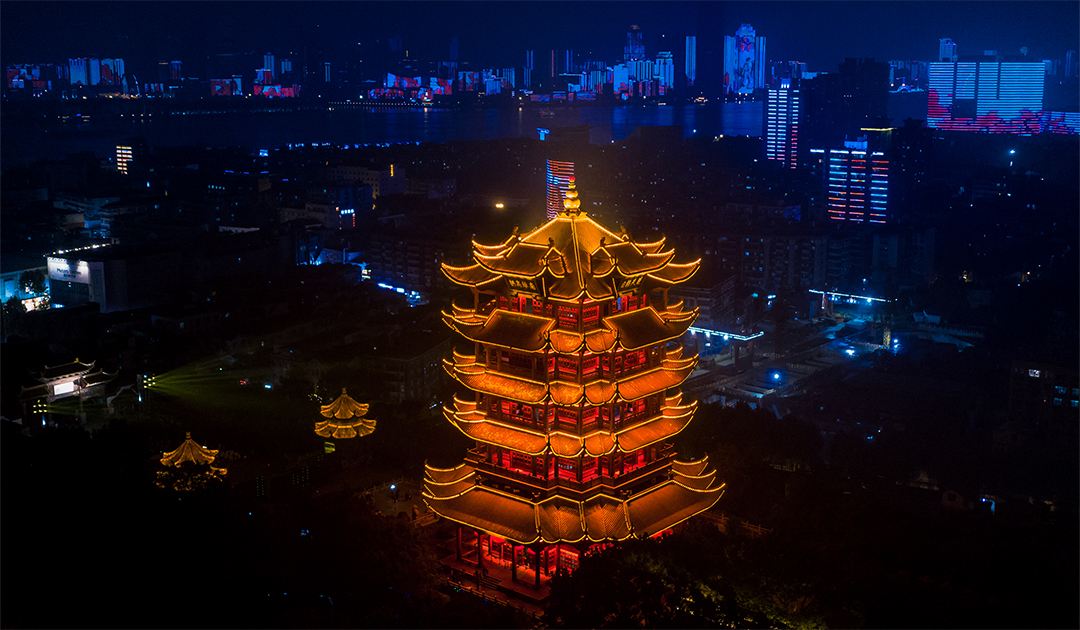 黄鹤楼夜景门票图片