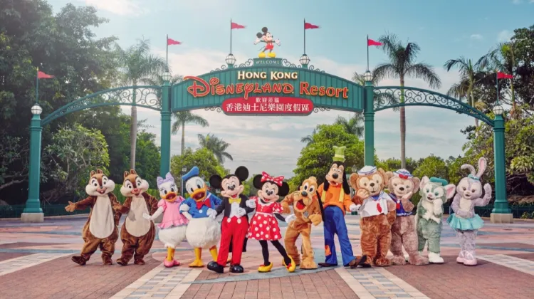香港8日7夜行程規劃-香港迪士尼樂園